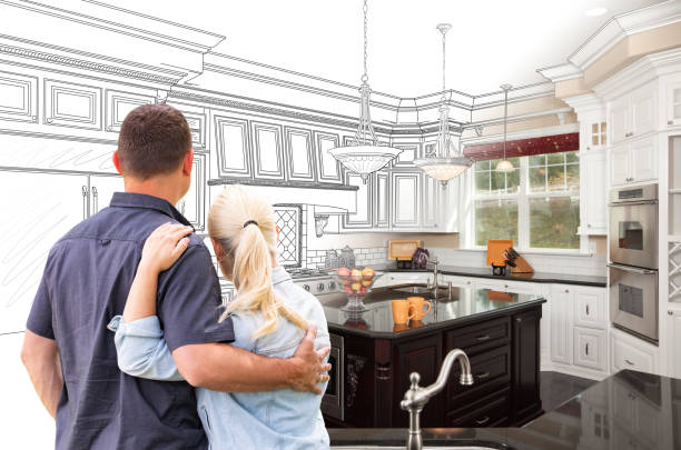 Professional Kitchen Flooring technician working in Laurel, MD